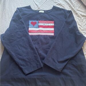 Fashion Bug Navy Crew with Flag